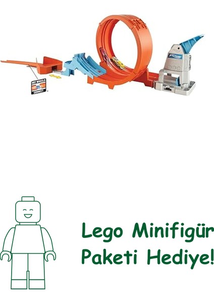 Hot Wheels Döngü Göstergesi Parkuru Oyun Seti Hot Wheels Şampiyonluk Parkuru Yarış Seti - Çember Pist GTV13 GTV13