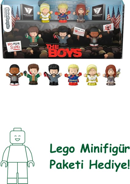 Fisher-Price Little People Collector™ The Boys Yetişkinler ve Hayranlar Için Little People Collector Özel Seri Seti ve 6 Figür HVG72