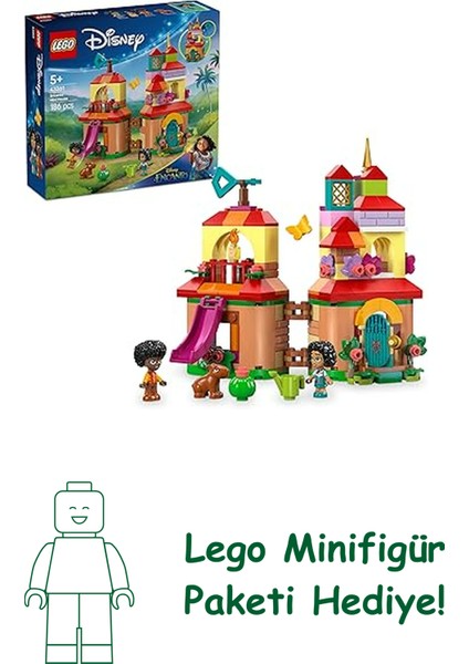 ǀ Disney Mini Enkanto Evi 43261-5 Yaş ve Üzeri Prenses Seven Kız ve Erkek Çocuklar Için Yaratıcı Oyuncak Yapım Seti, Doğum Günü Hediyesi (186 Parça)