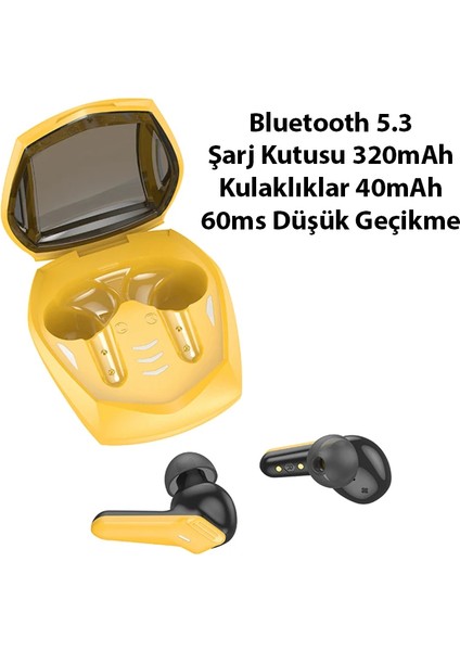 Hoco EW28 Bluetooth 5.3 Magic True Wireless Gaming Tws Bluetooth KULAKLIK-(5775) - ETC9813-1761 fırsatları