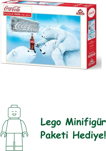 Art Puzzle Tadını Çıkar, COLA-COLA-1000 Parça Puzzle