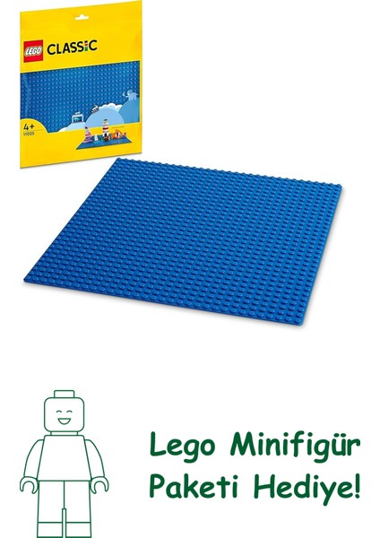 Classic Mavi Plaka 11025-4 Yaş ve Üzeri LEGO Severler Için LEGO Zemini (1 Parça)