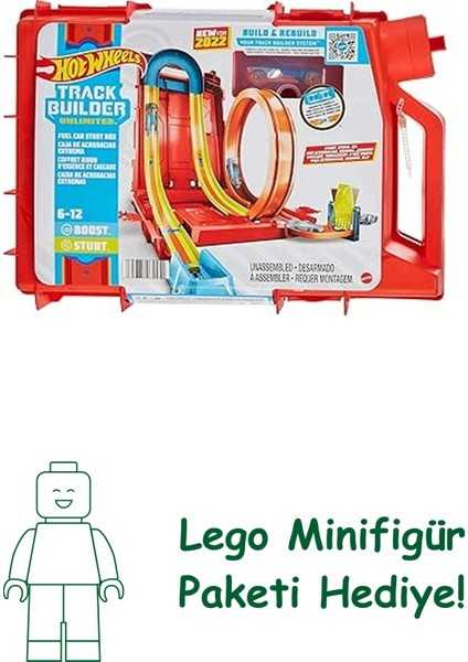 Hot Wheels Track Builder Unlimited™ Benzin Bidonu Akrobasi Seti Hot Wheels Track Builder Unlimited™ Benzin Bidonu Akrobasi Seti, 6 Yaş ve Üzeri Çocuklar Için Hediye HDX78