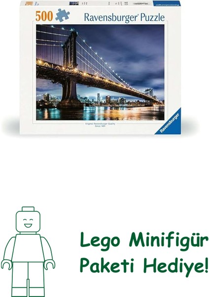 Ravensburger 500P Puzzle New York, Yapboz
