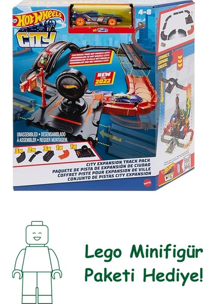 Hot Wheels Pist Dünyası Oyun Seti Hot Wheels™ Pist Dünyası Seti, 1 Adet Arabayla Birlikte 10 Parça Set, 4 Yaş ve Üzeri Çocuklar Için Hediye HDN95