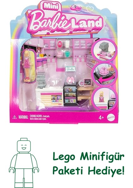 Mini Barbieland Bebek ve Oyun Seti JCR29 - Fırın JCR31