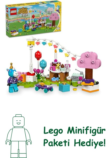 Animal Crossing Julian Doğum Gününü Kutluyor 77046-6 Yaş ve Üzeri Çocuklar Için Yaratıcı Oyuncak Yapım Seti (170 Parça)