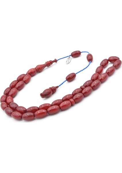 Cüneyd Hasan Imzalı Sistemli Arpa Kesim Çubuk Malzeme Sıkma Kehribar Tesbih 059 modelleri