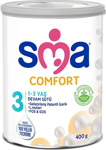 Nessiworld Sma Comfort 3 Devam Sütü 1-3 Yaş 400 gr
