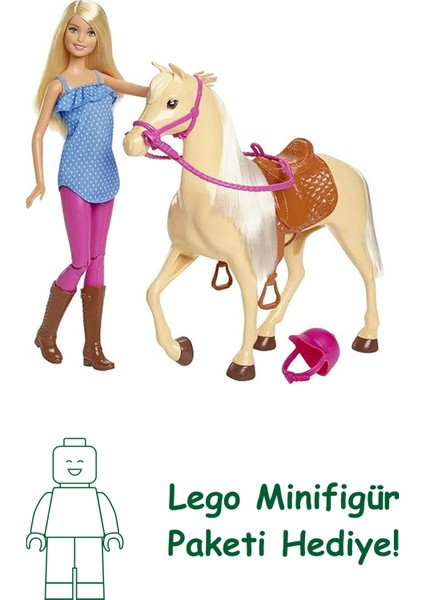 Barbie ve Güzel Atı Oyun Seti, 3 Yaş ve Üzeri, FXH13