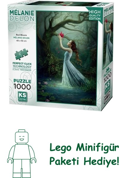 20682 Red Bloom 1000 Parça Puzzle -Ks Puzzle