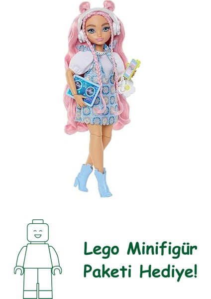 Barbie Dream Besties Ana Karakter Bebekler Daisy Barbie Rüya Arkadaşlar Daisy Jean Bebek ile Dj ve Müzik Temalı 9 Aksesuar JDD74