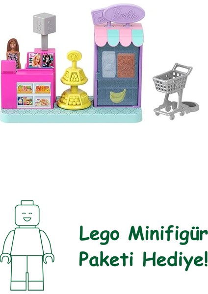 Mini Barbieland Bebek ve Oyun Seti JCR29 - Süpermarket JCR33