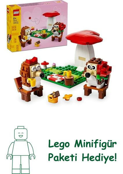 Kirpi Pikniği 40711, Erkek ve Kız Çocukları Için Oyuncak Yapım Seti, Doğum Günü Hediye Fikri (166 Parça)