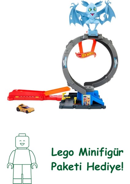Hot Wheels Bat Döngü Saldırı Oyun Seti Hot Wheels Bat Döngü Saldırı Oyun Seti ve 1:64 Ölçekli Oyuncak Araba HTN78