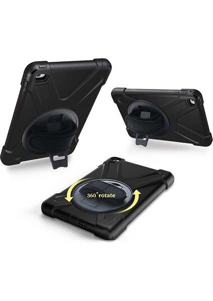 Ipad Mini 4/ 5 Shockproof 3 Katmanlı Standlı Zırh KILIF-(5775) - ETC2707-5181 modelleri