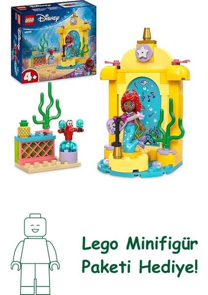 Disney Princess Ariel’in Müzik Sahnesi 43235 – 4 Yaş ve Üzeri Prenses Seven Çocuklar Için Yaratıcı Oyuncak Yapım Seti (60 Parça)