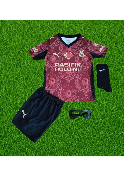 2026 Sezonu Galatasarây V.osimhen Alternatif Bordo Çocuk Forması Full Setli fiyatları