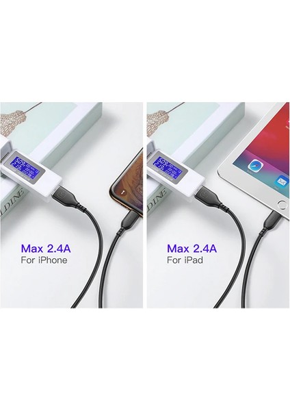 Kuulaa 1m Mfı Sertifikalı Iphone USB Şarj KABLOSU-(5775) - ETC4843-4287 modelleri