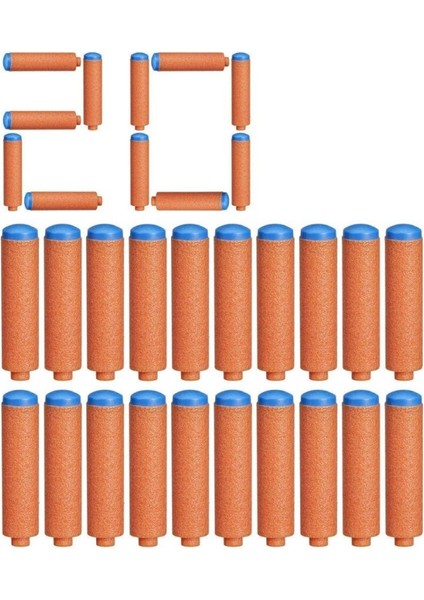 Nessiworld F8640 Nerf N Serisi Dart 20LI Yedek Paket fiyatları