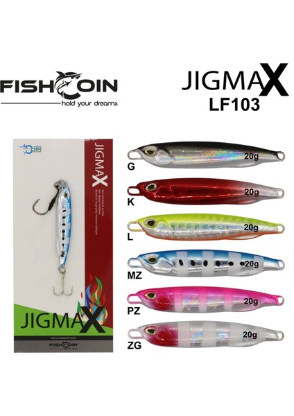 Jigmax LF103 20 gr Jig G