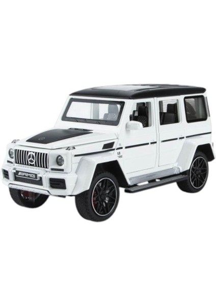 Nessiworld XHD-B2425 -Vardem Çek Bırak Şıklı ve Sesli Kapıları Açılan G Jeep 1:24