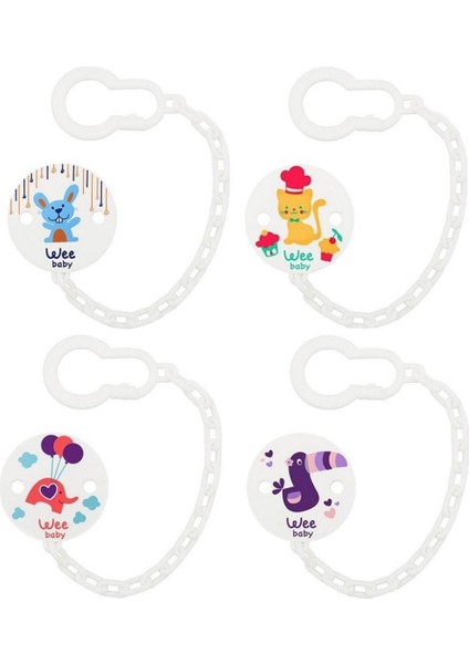 Nessiworld Wee Baby Desenli Emzik Askısı 901