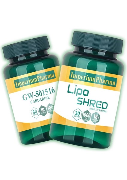 Lipo Shred Alana 1 Adet Cardarine Bedava ! Yağ Yakma Seti