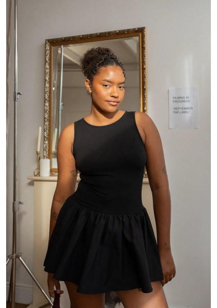 Kadın Coco Mini Siyah Elbise Black