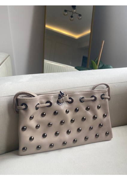 Kadın Rugan Taşlı Askılı Çanta modelleri