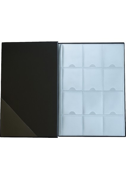 Lion 120 Gözlü Kapamalı Madeni Para Albümü, Siyah renk modelleri