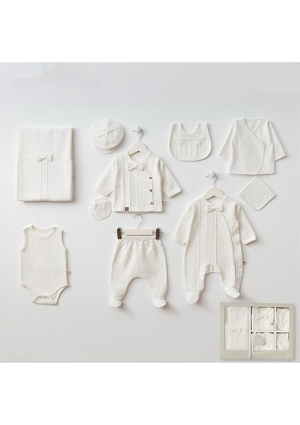 Erkek Bebek 0-3 Ay Karizma Nervüllü 10 Lu Hastane Çıkış Seti