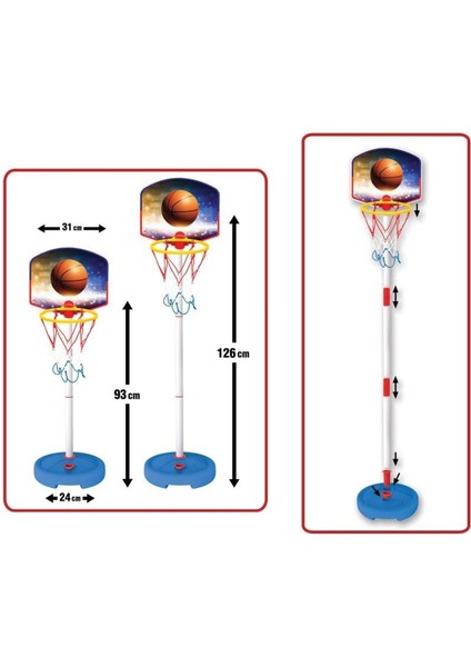 Nessiworld Dede Küçük Ayaklı Basketbol Potası fiyatları