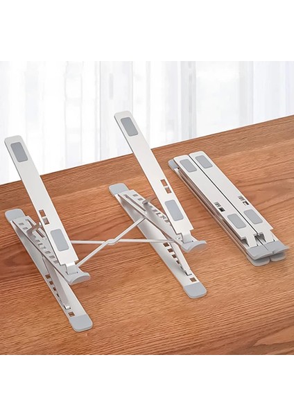 Ally Mc N8 Metal Yüksek Macbook Notebook Ayarlanabilir Katlanabilir STAND-(5775) - ETC4454-4401 indirimleri