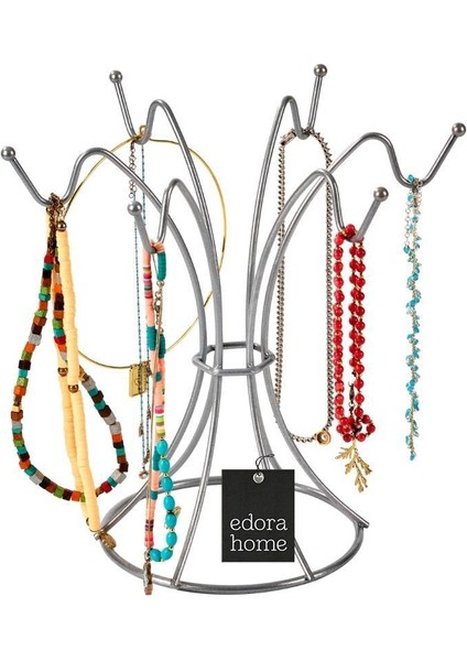 Paslanmaz Metal Takı Düzenleyici, Stand, Takılık, Bileklik, Kolye Seti, Tesbihlik
