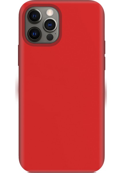 Apple iPhone 13 Pro 6.1'' İnce Mat Silikon Kılıf Kırmızı fiyatları