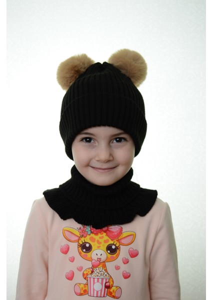 Kız Çocuk Bere Boyunluk