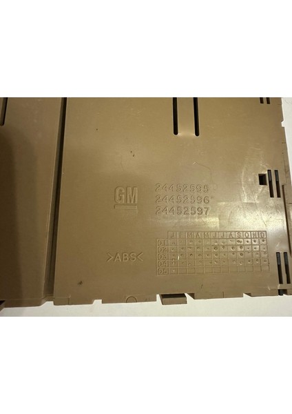 Vectra C Bardaklık Vectra C Arka Bardaklık Gm 24452595 Gm 24452596 24452597 fırsatları