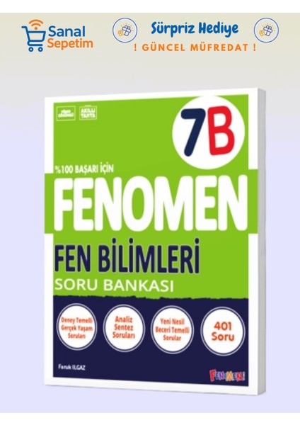 7. Sınıf Fen Bilimleri B Fenomen Soru Bankası