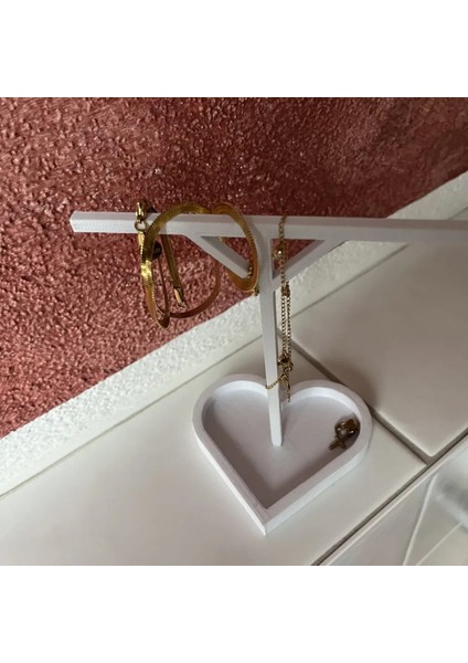 Kalpli Takı Organizer, Dekoratif Takı Standı, Küpelik, Bileklik, Kolye Düzenleyici