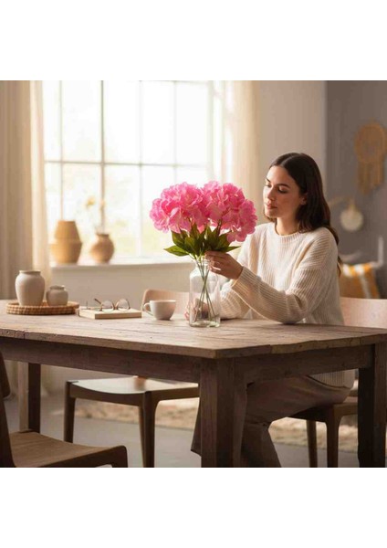 Farklı Renklerde Yapay Ortanca Demeti modelleri