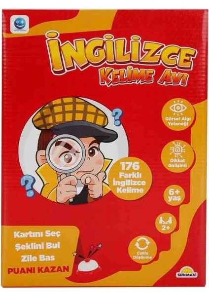 Nessiworld 3142 Ingilizce Kelime Avı -Sunman
