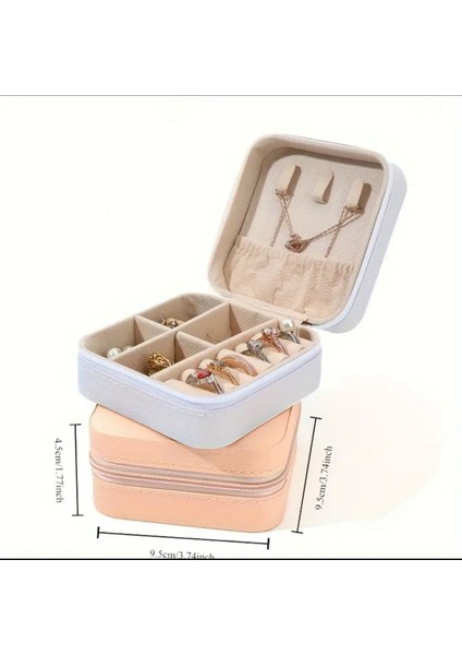 Beyaz Mini Takı Saklama Kutusu, Şık ve Kullanışlı Küçük Düzenleyici modelleri