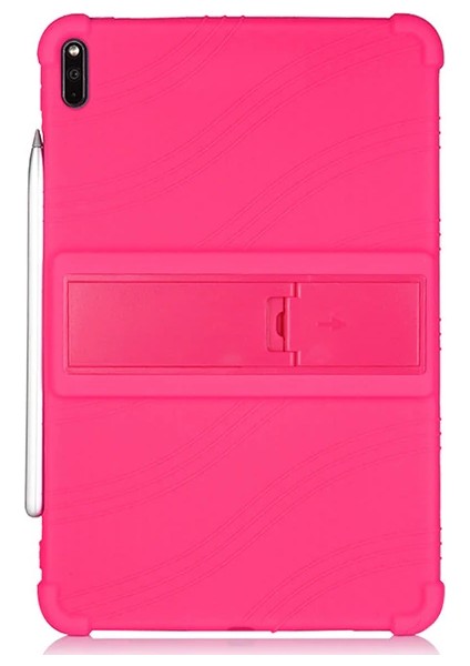 Ally Huawei Matepad Pro 10.8 Inç Standlı Silikon KILIF-(5775) - ETC7166-2263