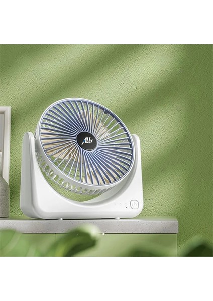 Ally S21 Şarjlı Fan Ergonomik Ev Ofis Sessiz VANTILATÖR-(5775) - ETC5169-2581
