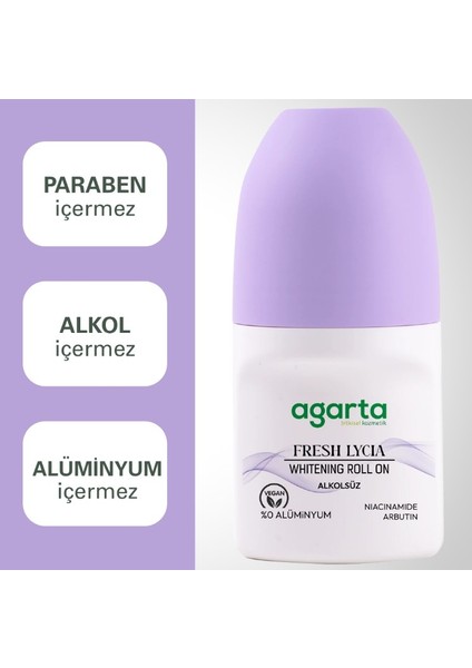 Nessiworld Agarta Doğal Roll-On Fresh Lycia 50 ml
