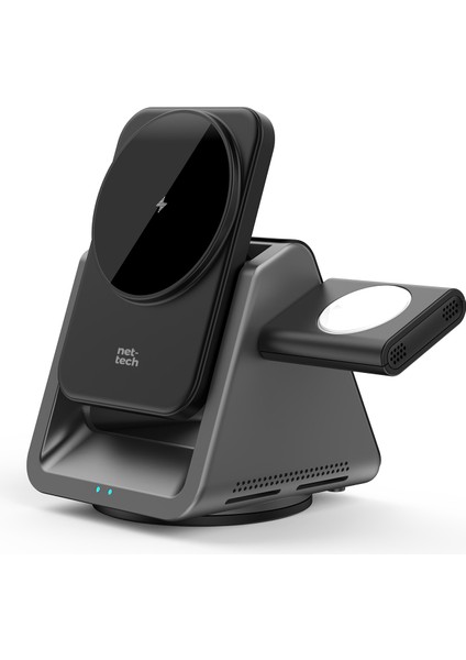 MAGSAFE15W Kablosuz Magsafe Şarj Kablosuz Şarj Standı Çoklu Kablosuz Şarj Standı For Iphone Samsung