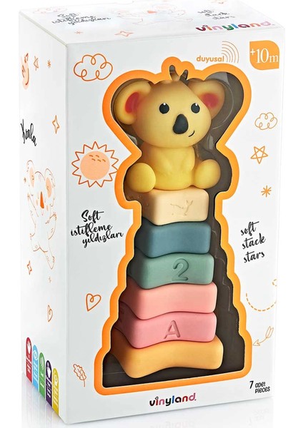 Nessiworld Vinyland Soft Yıldız Halkalar Koala 7'li SET 661877