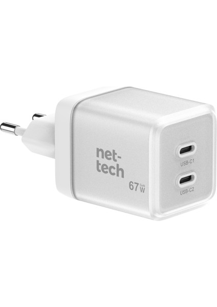 67W Xiaomi Uyumlu Hızlı Şarj Aleti Cihazı Adapter((Pd+Qc Gan Prime + Oto Şarj Kesme + Mfı Sertifika)