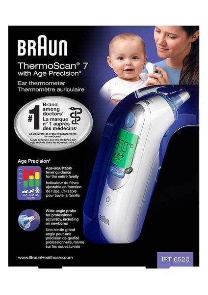 Nessiworld Irt 6520 Thermoscan Ateş Ölçer